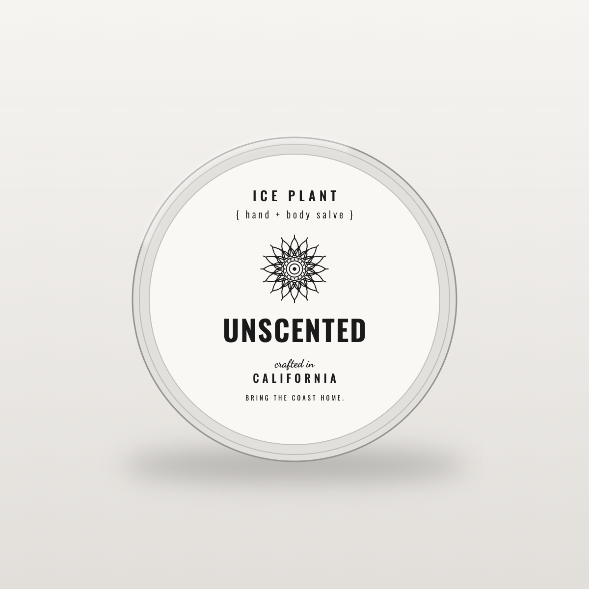 Ice Plant Hand + Body Salve - Unscented (2 oz tin)