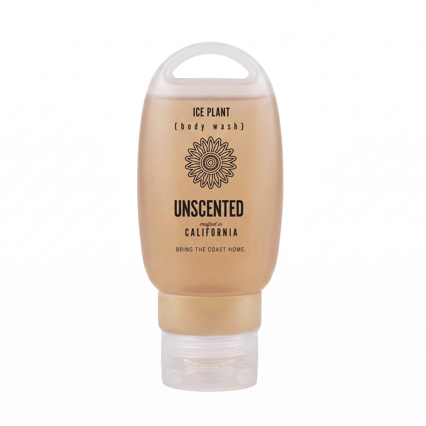Ice Plant Castile Liquid Soap - Unscented (portable, refillable bottle)